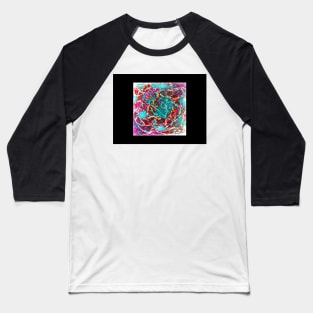 M.C. Escher meets Jackson Pollock  (UF0205) Baseball T-Shirt